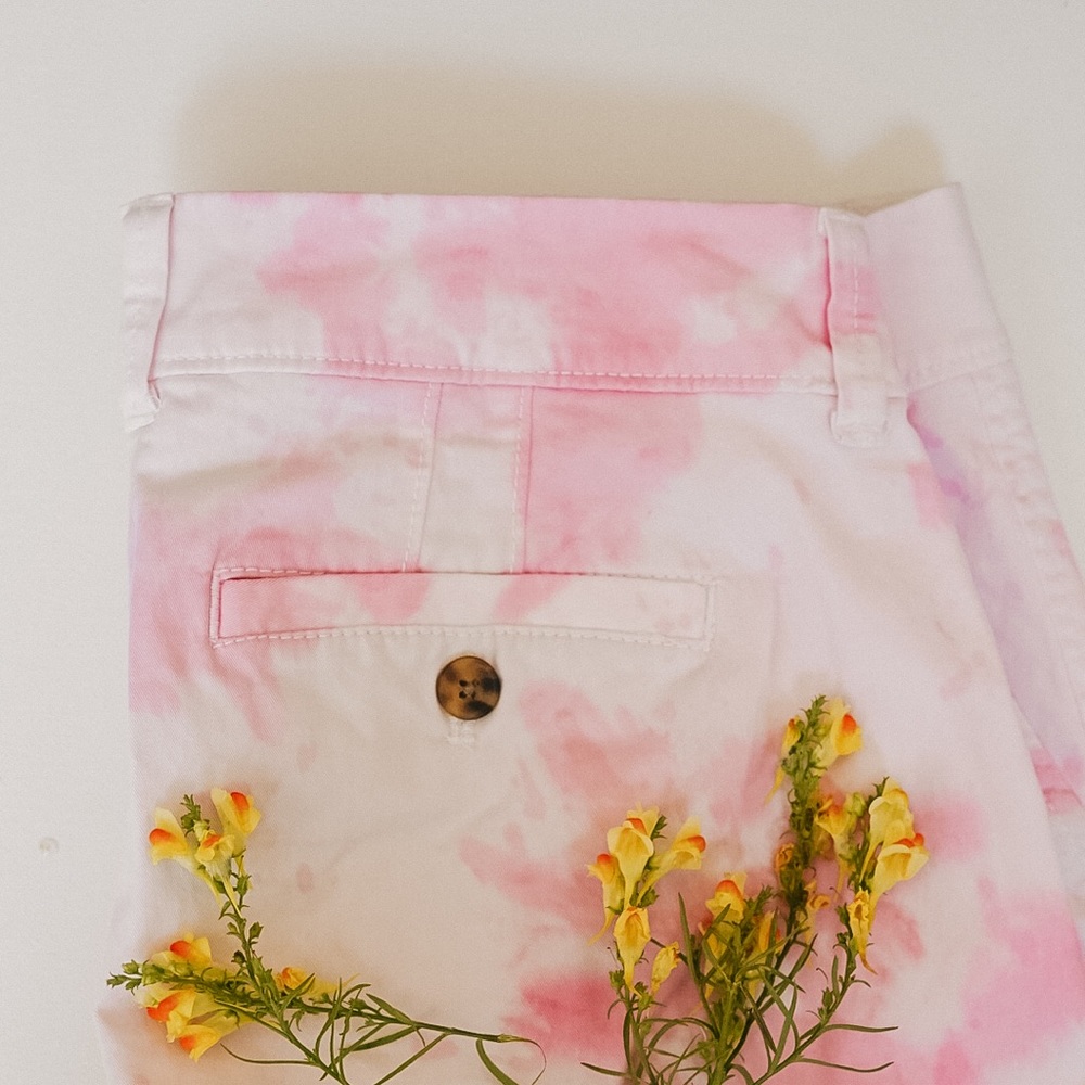 Pink Tie Dye Shorts! - Picture 4 of 5